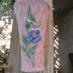 Vintage Morton Pottery Wall Pocket Vase Ceramic Wall Planter